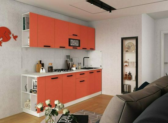 вариант компоновки модульная кухня ОСЛО