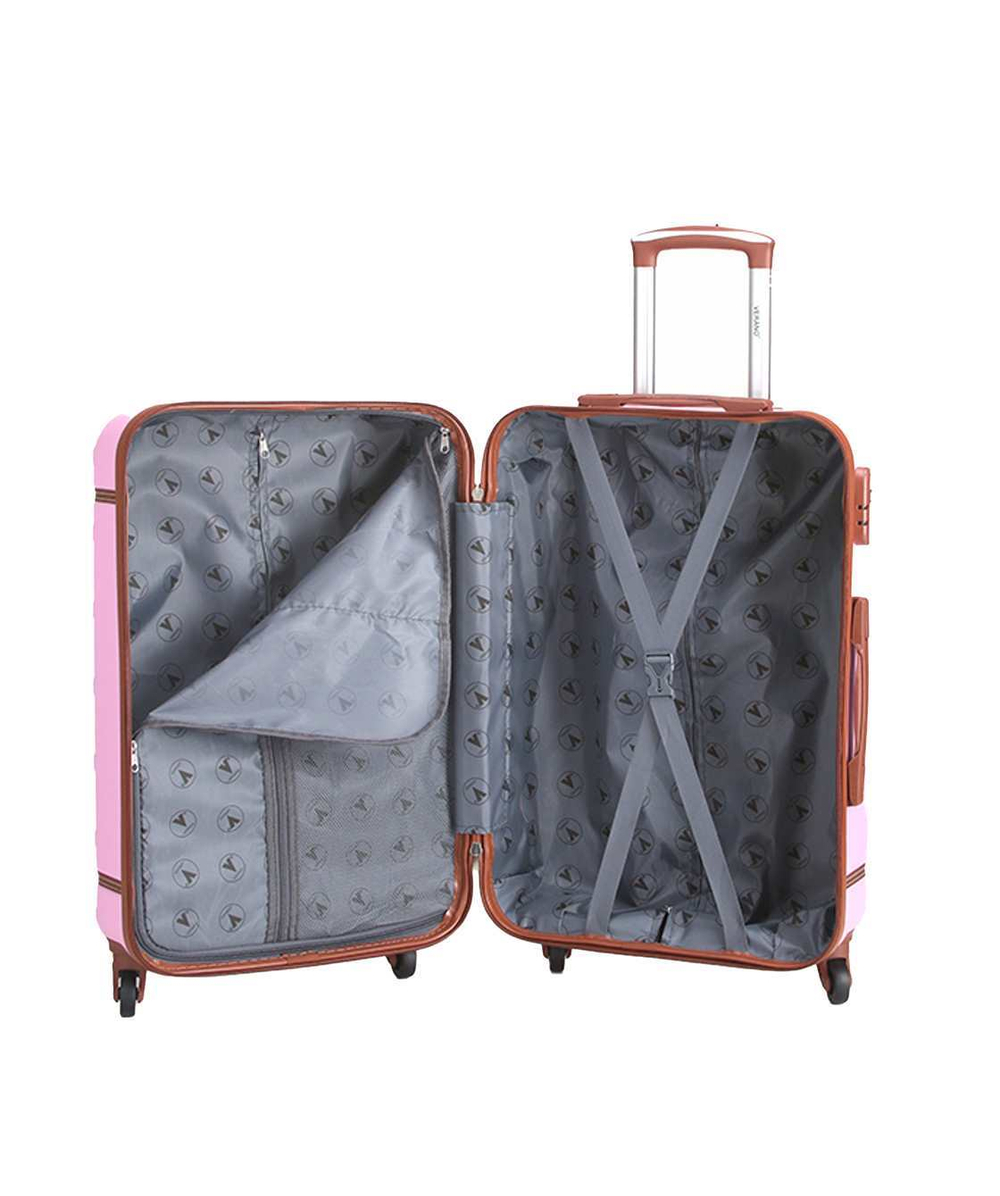 Чемодан Средний (М) ABS пластик, съемные колеса