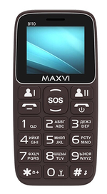 Сотовый телефон Maxvi B110 Brown