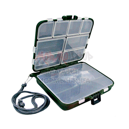 Коробка ОЛТА H-376, 125x105x35мм со съемными перегородками