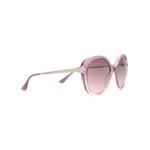 Солнцезащитные очки Dackor 456 Pink панто прозрачно-розовые