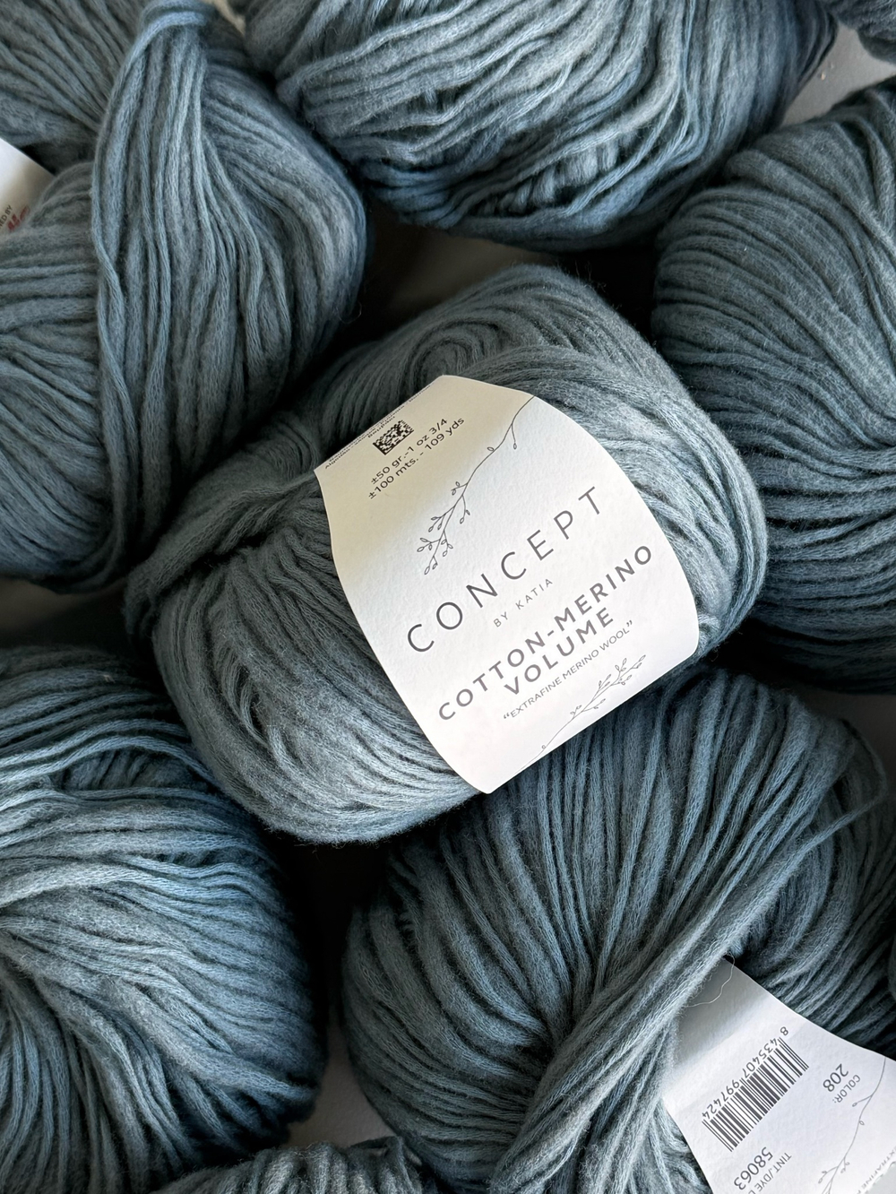 Cotton Merino Volume (208/петрольный)