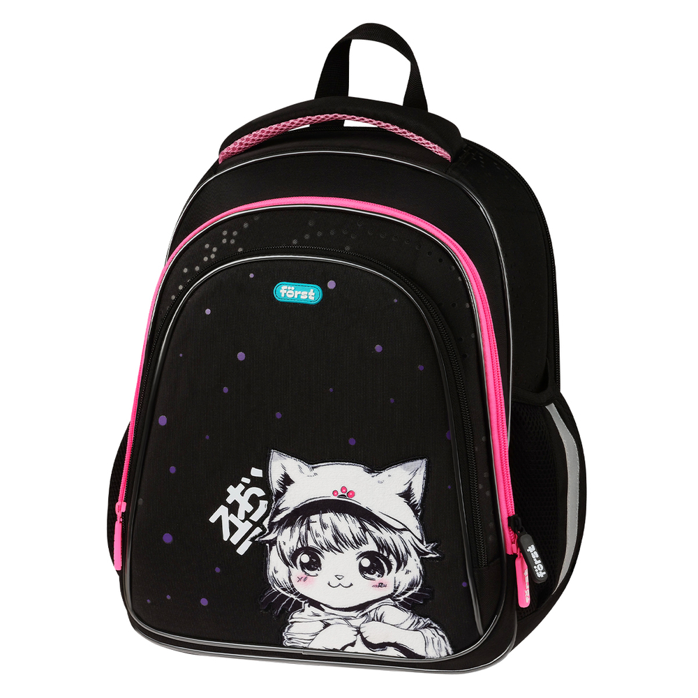 Ранец Först F-Base "Plush Dream" 36*29*17см, 3 отделения, 2 кармана, анатомическая спинка