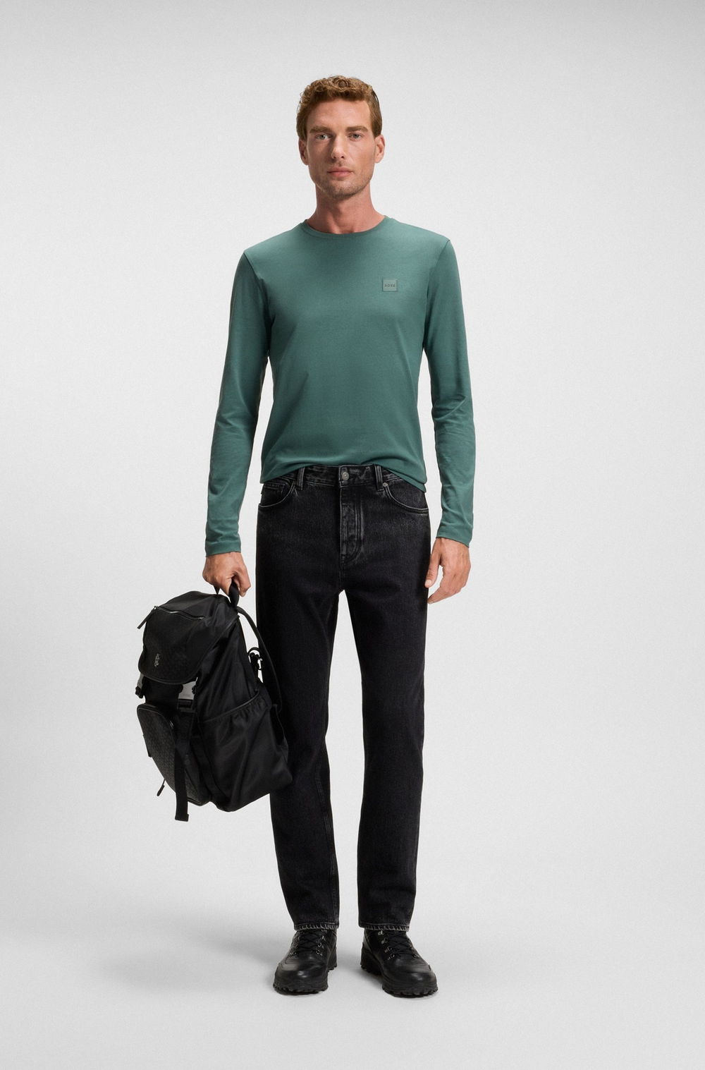 Лонгслив мужской BOSS Tacks