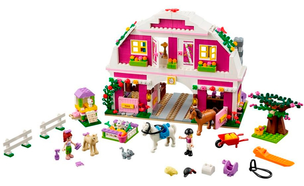 LEGO Friends: Ранчо Саншайн 41039 — Sunshine Ranch — Лего Френдз Друзья Подружки