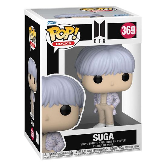 Фигурка Funko POP! Rocks BTS S4 Suga (369) 72581 / Фигурка Фанко ПОП! в виде участника группы BTS, Шуга