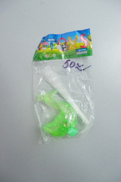 Колечко со светящимся хвостом зеленое, новое