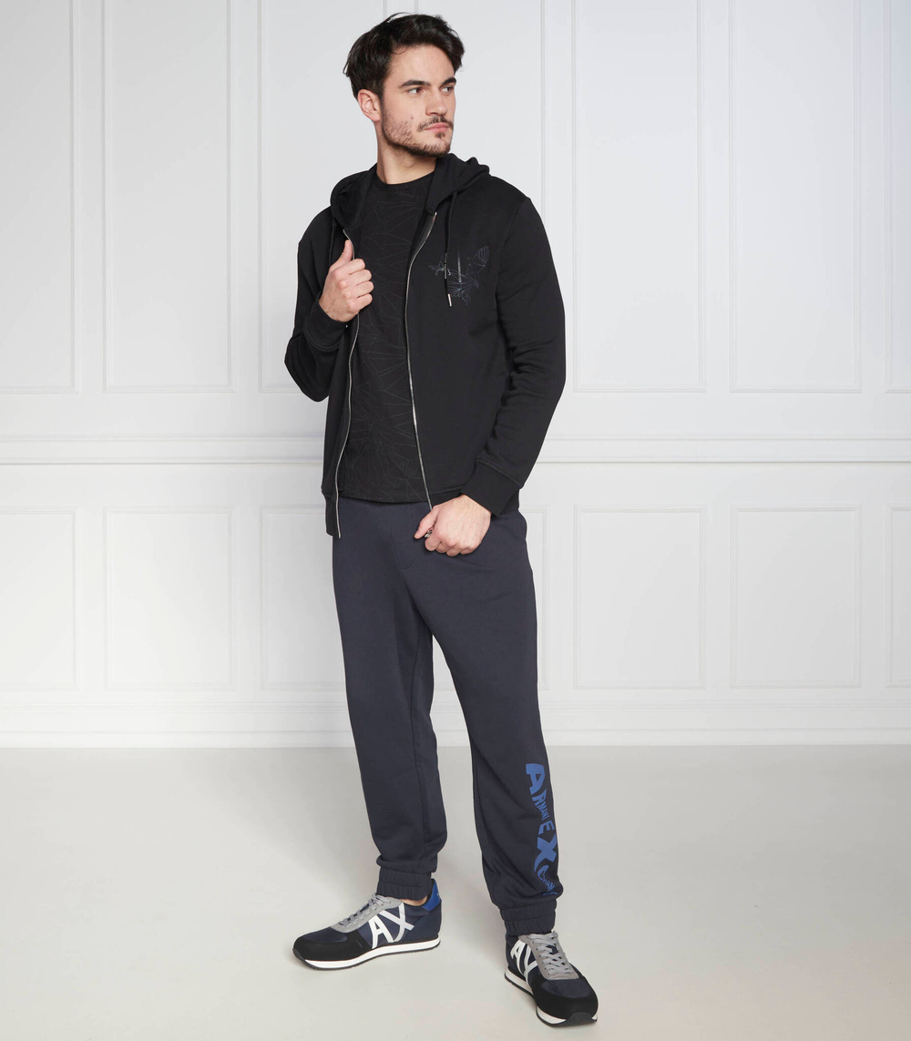 Худи Armani Exchange - черный(3RZMAP ZJTDZ)