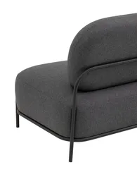 Диван Midnignt темно-серая рогожка