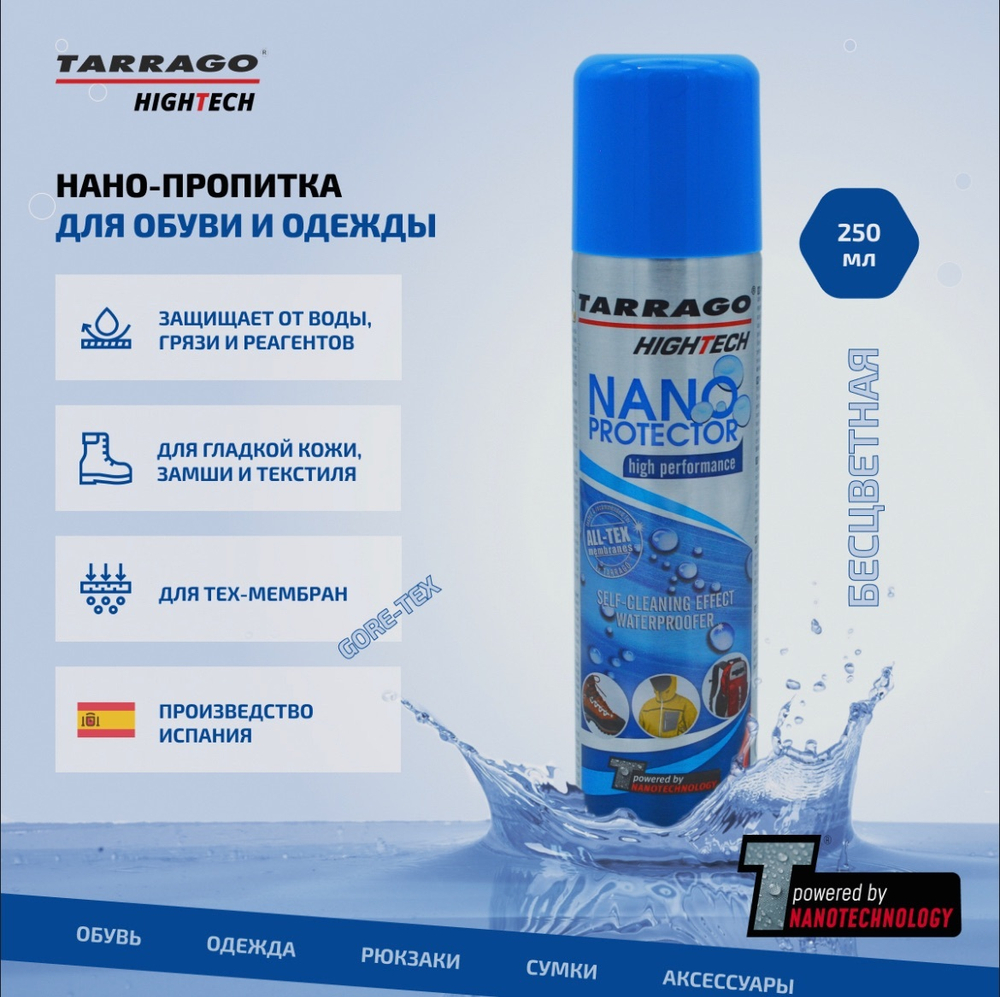 Нано-пропитка Tarrago nano protector