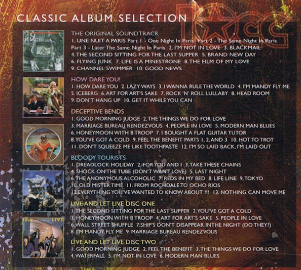 10cc / Classic Album Selection (6CD)