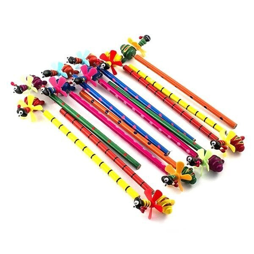 Карандаш с фигурками на пружинке (Муравей), в ассортименте