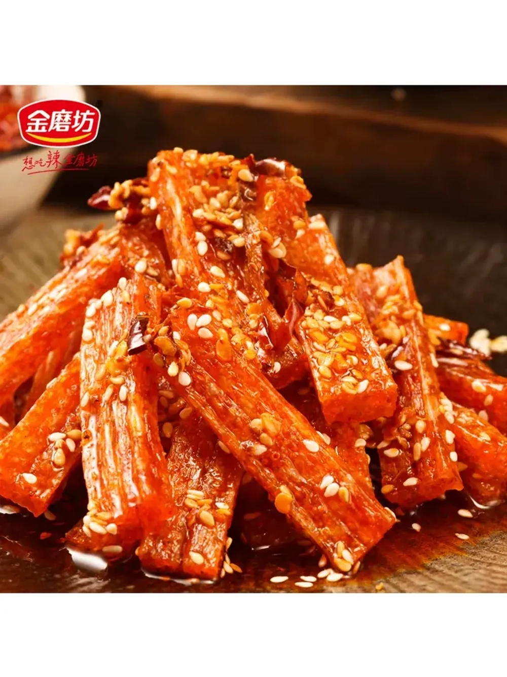 Латяо острые азиатские палочки с кунжутом 72 г * 10 шт