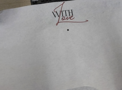 Бум-24 бумага (43х62 см) With Love (20 листов)