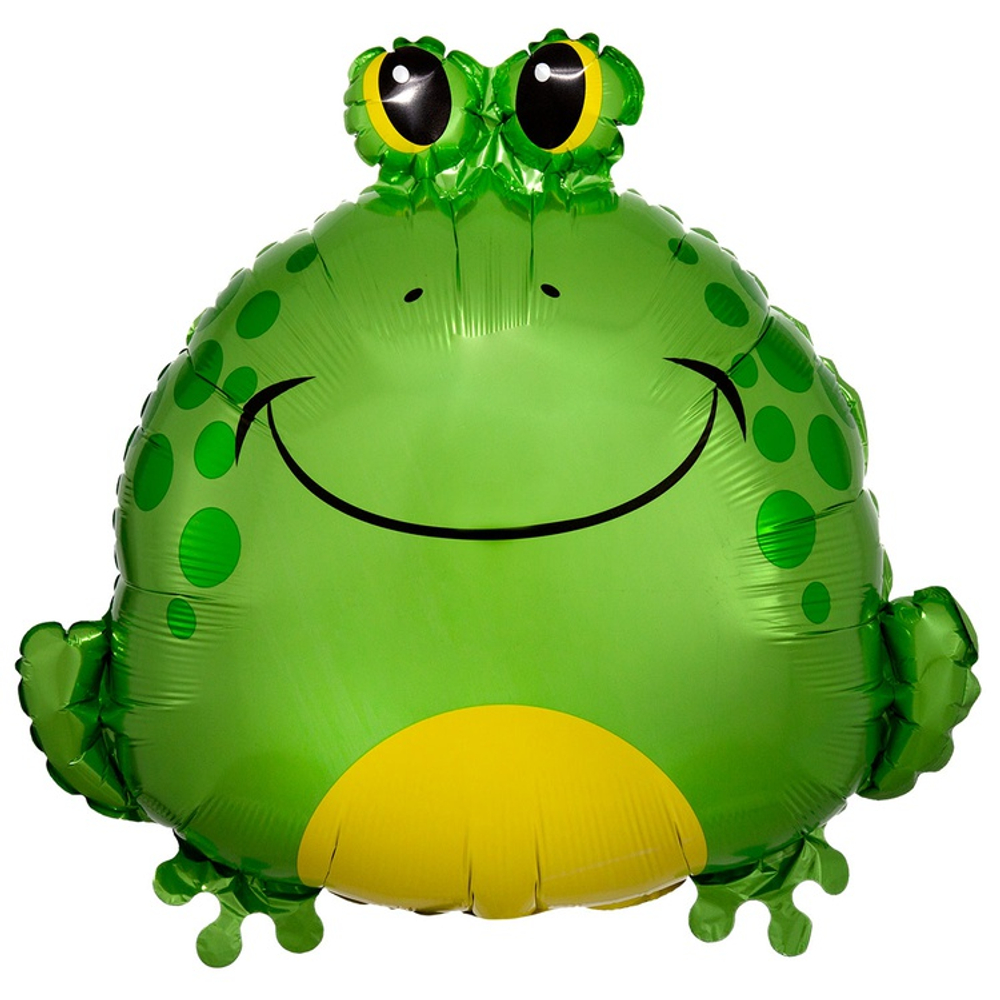 Фольгированный шар-фигура «Счастливая лягушка», 46 см