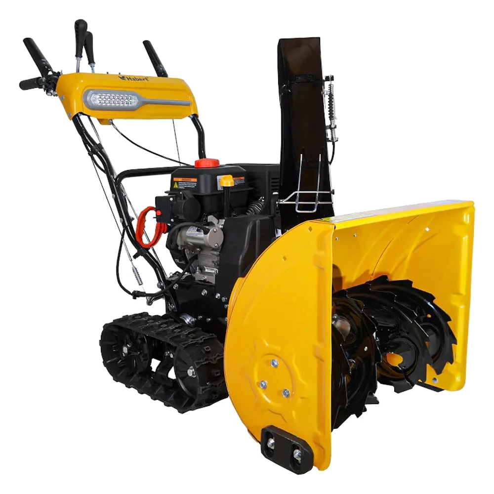 Habert HBM24DT cнегоуборщик бензиновый гусеничный 7 л.с, ковш 61 см, выброс 11 м, 6 вперед/2 назад 00-00155383