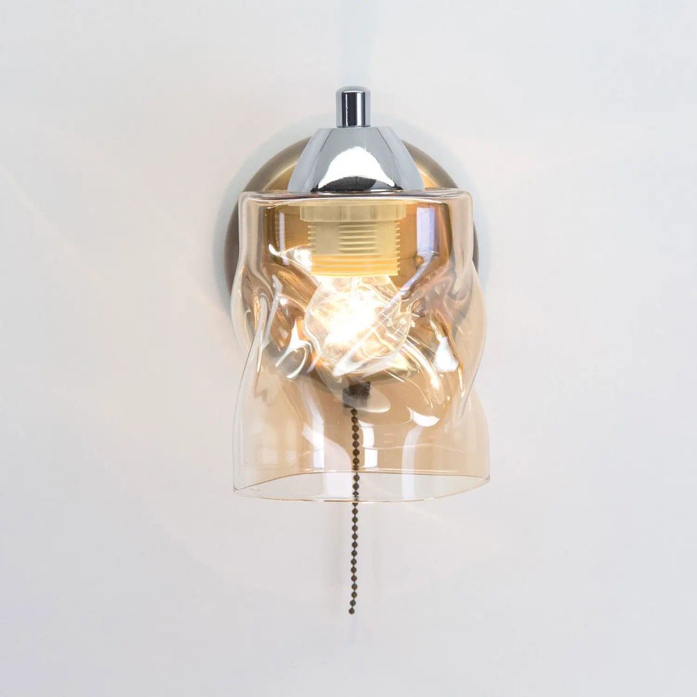 Citilux Плутон CL170312 Бра с выключателем Бронза Хром