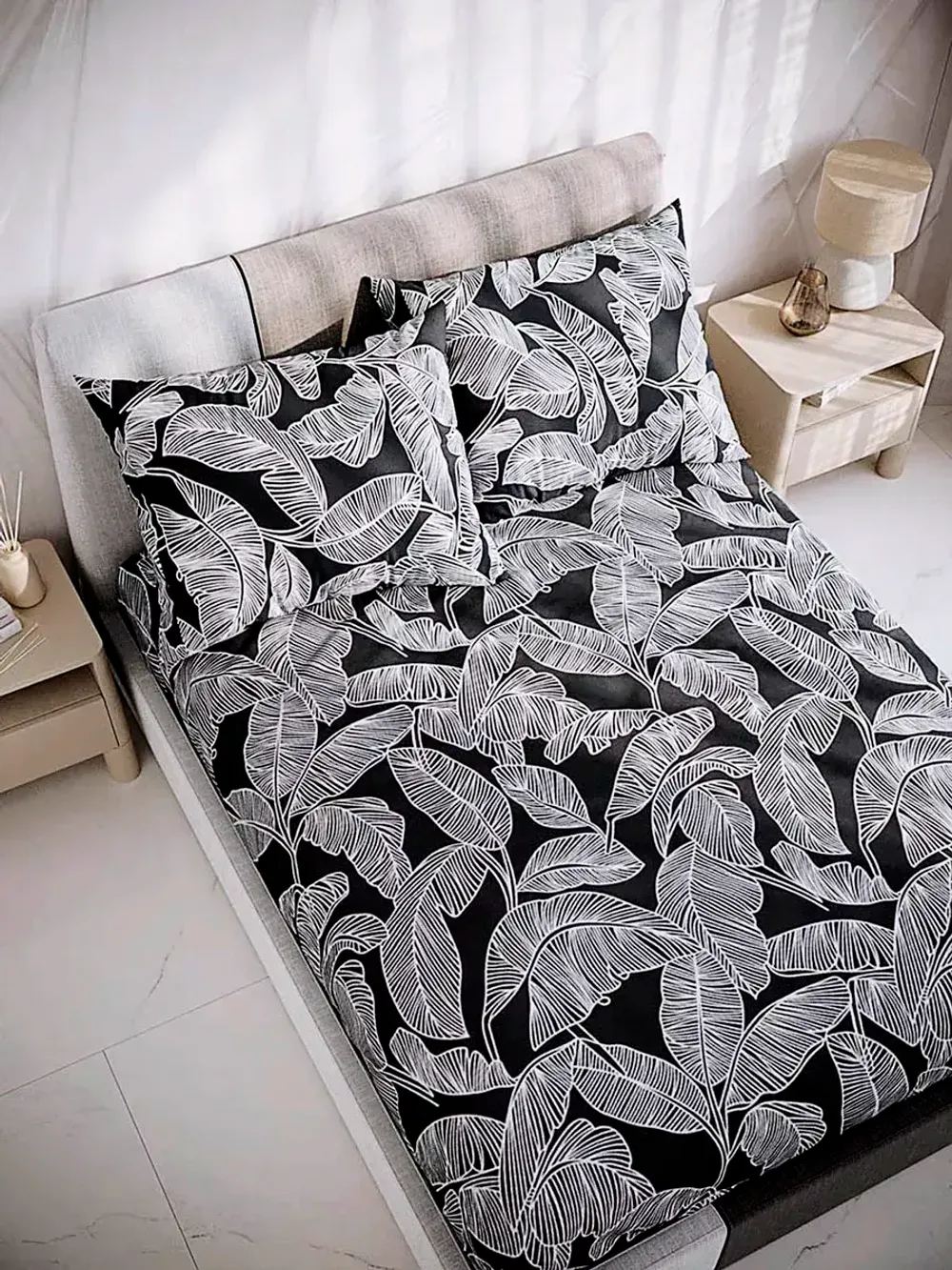 Постельное белье Полисатин Мечта "Лусена" 1,5-сп Наволочка 50х70 см 1 шт Простынь на резинке 90x200 смПододеяльник 145x215 см