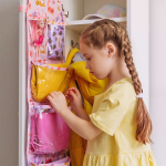 Набор для детского сада: кармашек, коврик, мешок. Котики принт