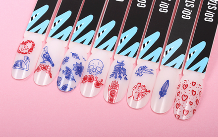 Пластина для стемпинга Go Stamp 06 Tender