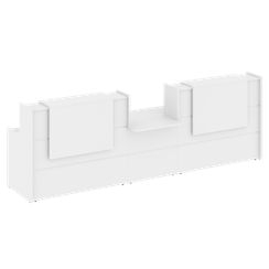 Onix Ресепшн O.R-K-19 Белый Бриллиант 3590*766*1187