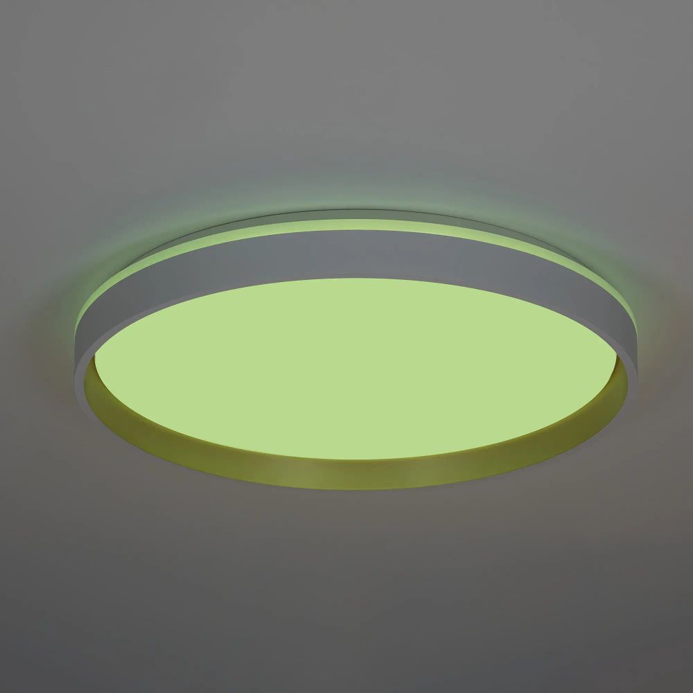 Citilux ENZO CL753510G LED RGB Светильник с пультом Белый + Золото