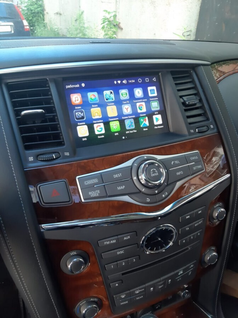 Мультимедиа блок с навигацией для Infiniti QX56 Y62, QX80 2010-2017 (с сенсорным экраном) - Radiola RDL-08IT на Android 12, Carplay, 4G SIM-слот, 8/128ГБ