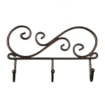Вешалка «Кружева 3» (Медный антик) 200*42*130