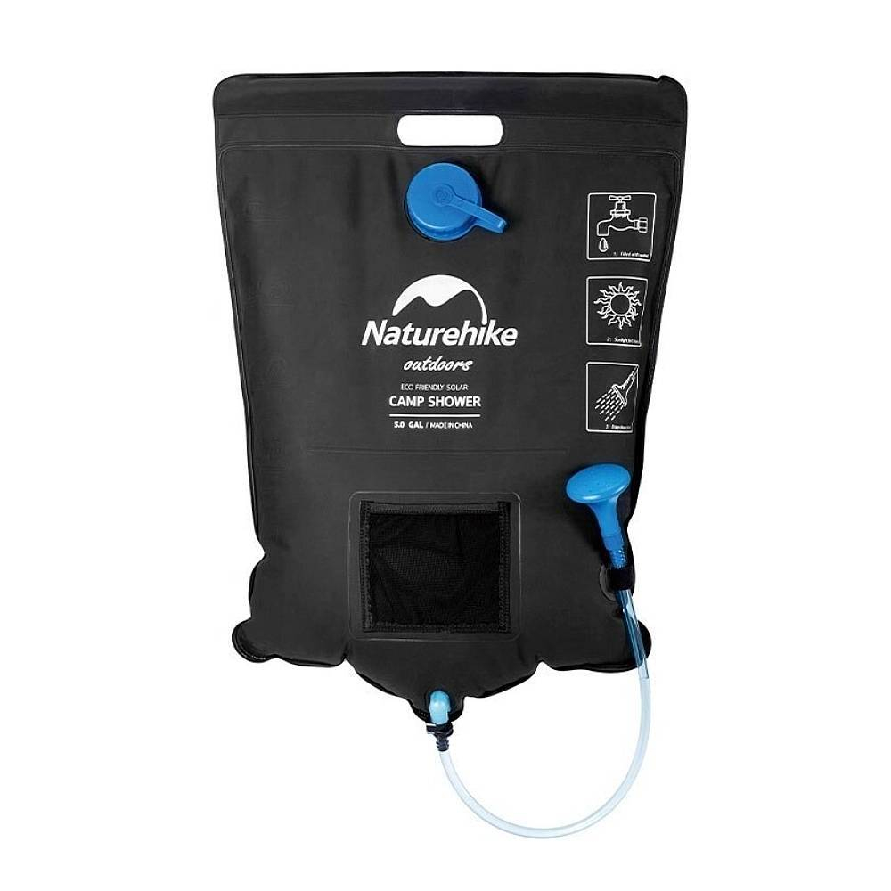 Душ туристический подвесной Naturehike Dawn Bath Outdoor Solar Shower