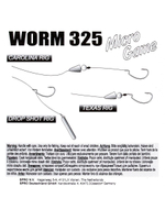 Крючки офсетные Gamakatsu Worm 325 MICRO GAME HOOKS размер 08 (упк.8шт.)