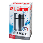 Термос LAIMA универсальный с широким горлом 0 8 л нержавеющая сталь