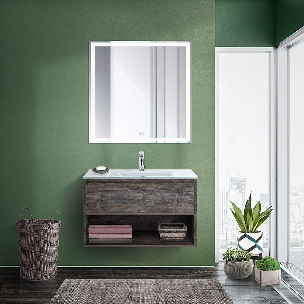 Тумба под раковину BelBagno Kraft 80 KRAFT-800-1C-SO-PP подвесная Pino Pasadena