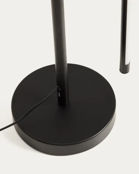 Напольный светильник Bow 120 см, черный алюминий