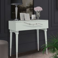 Консоль Арт Колор matte Стайл Сильвер Серый дым матовый