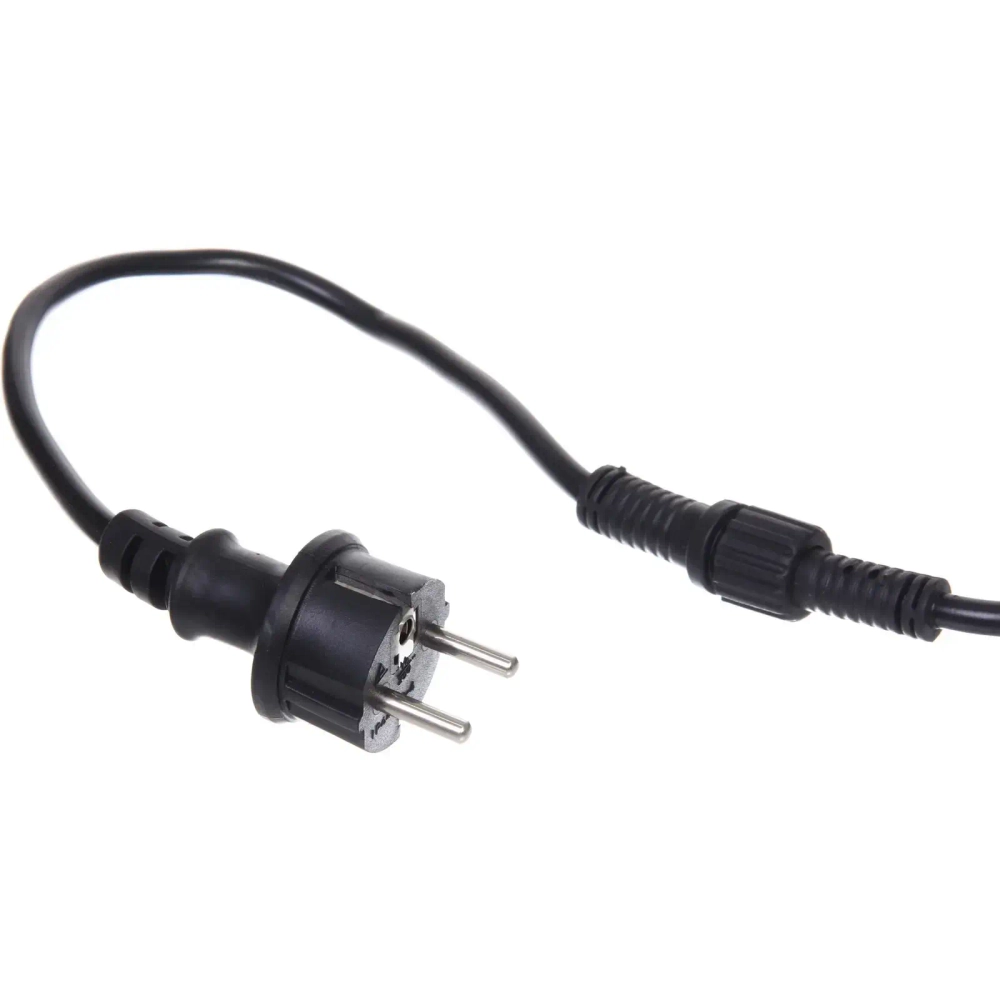 Гирлянда для улицы «Домики» 5 м 10 ламп LED (8,5*10 см) черн..пров, 1 реж.,IP-55 (220 V), Белый