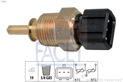 FACET - 73367-FAC - Sensor, coolant temperature