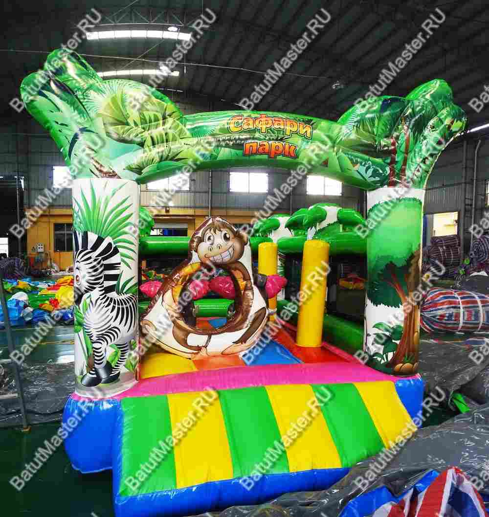 Коммерческий надувной батут "Национальный парк" 4*3*3 м