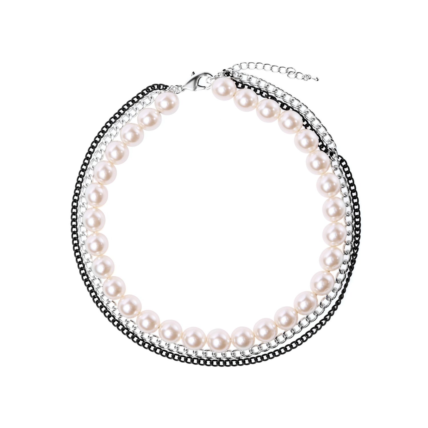 Колье Mult Layered Necklace With Pearls