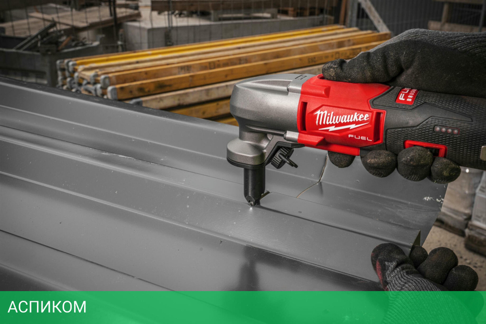 Электроножницы по металлу Milwaukee M12 FNB16-0 (4933479617)