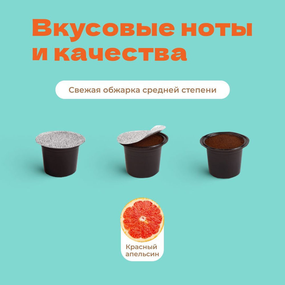 Кофе в капсулах СТМ. Красный Апельсин (10 шт.)