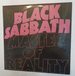 Винтажная виниловая пластинка Black Sabbath Master Of Reality (Russia 1993)