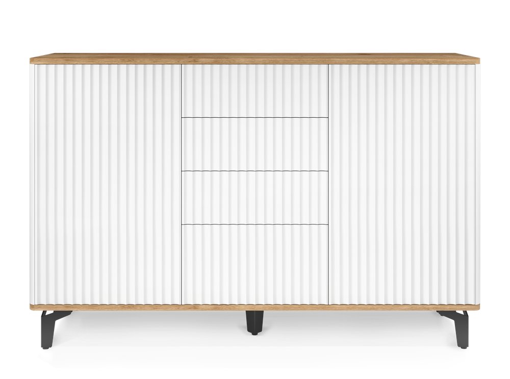 Комод ROYAL 5055 эко (Дуб Кантри-Черный)