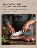 Кухонный нож Xinzuo X05Z Bunka нож 8,3 дюймов клинок ZDP189 рукоять железное дерево и кость, длина лезвия 21 см