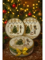 Новогодний набор из двух тарелок
