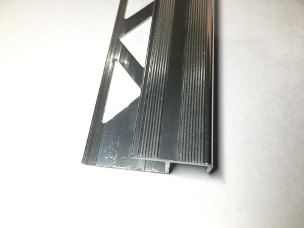 АПZR 10мм "DO-4" 2,7м Серебро глянец ZR-об. 20мм на порог анод. алюм.