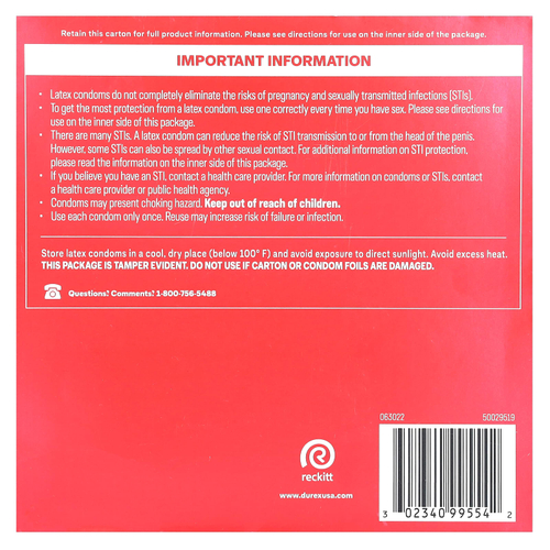 Durex, для экстра чувствительности, тонкие, обычного размера, 42 латексных презерватива