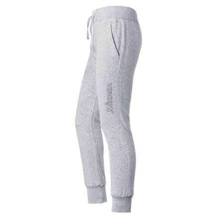 Брюки трен. жен. MIKASA MT628-0197-XL, р.XL, 70% хлопок 30% полиэстер,  темно-синий