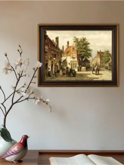 Картина серии "Голландия" настенная для интерьера 40*30 см