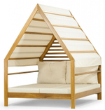 Шатер деревянный с лежаками Tagliamento Loca