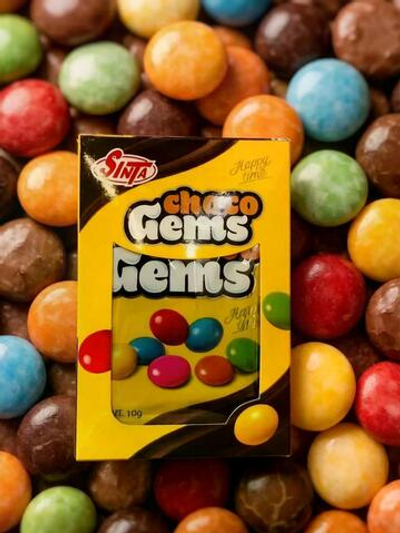 Драже шоколадное Choco Gems (m/ms) 10гр 20*30